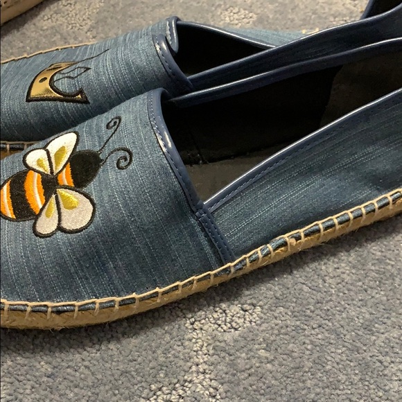 Queen Bee Circus By Sam Edelman SlipOns 8.5 denim - Picture 3 of 4